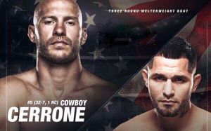 Видео боя Дональд Серроне - Хорхе Масвидаль UFC on Fox 23