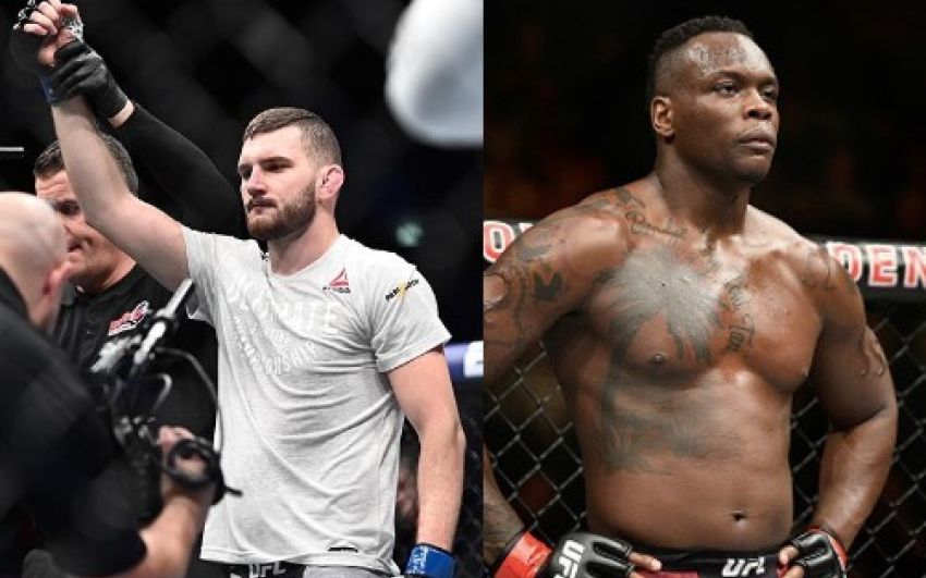Михал Олексейчук против Овинса Сент-Прю на турнире UFC в Копенгагене