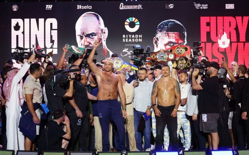 Стало известно количество PPV боя Александр Усик – Тайсон Фьюри