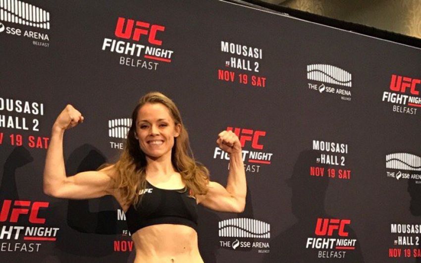Боец UFC Анна Элмос обьявила о завершении карьеры 