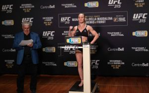 Результаты взвешивания UFC 315