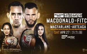 Взвешивание участников турнира Bellator 220: Рори МакДональд - Джон Фитч