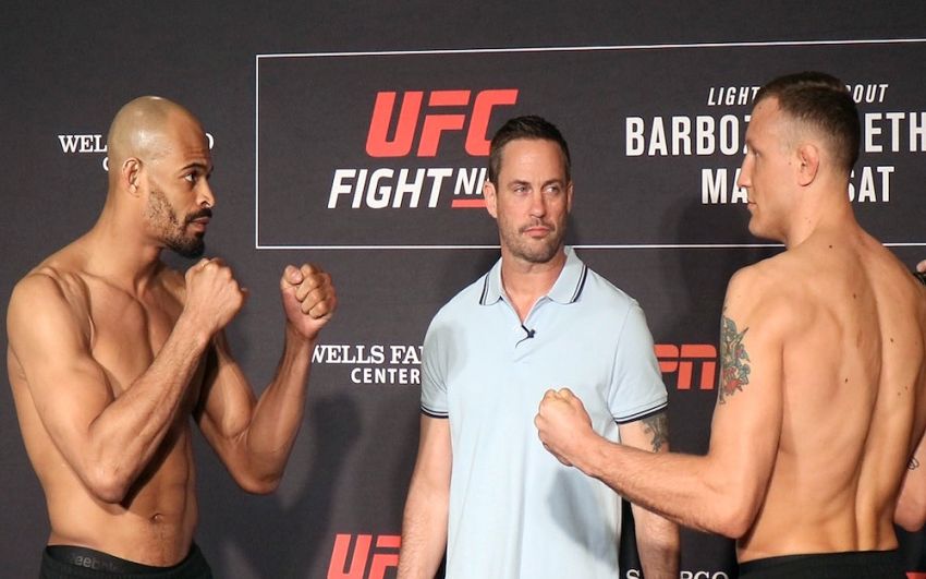 Видео боя Джек Херманссон - Дэвид Бранч UFC on ESPN 2