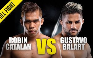Видео боя Робин Каталан - Густава Баларт ONE Championship: Masters of Fate