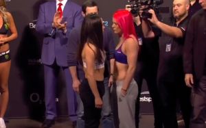 Видео боя Джиллиан Робертсон - Вероника Маседо UFC Fight Night 145