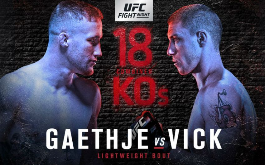 Видео взвешивания участников турнира UFC Fight Night 135: Гэтжи - Вик