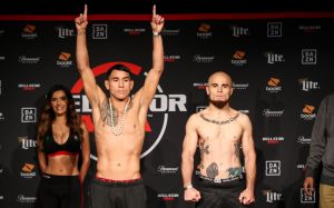 Результаты взвешивания участников Bellator 218: Караханян - Санчес 2