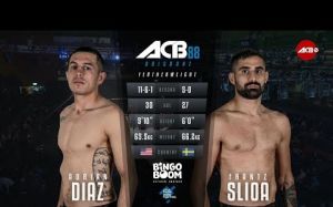 Видео боя Адриан Диаз - Франц Слиоа ACB 88