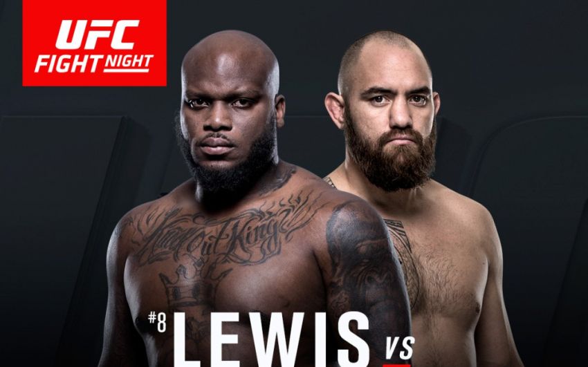 Деррик Льюис - Тревиса Брауна, Джонни Хендрикс - Гектора Ломбарда на UFC Fight Night 105