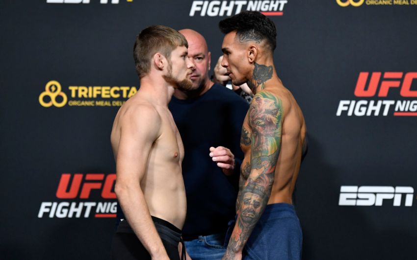 Видео боя Андре Фили - Брайс Митчелл UFC on ESPN+ 39