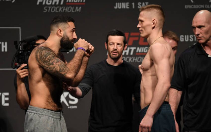 Видео боя Сергей Хандожко - Ростем Акман UFC Fight Night 153