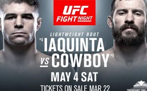 Файткард турнира UFC Fight Night 151: Эл Яквинта - Дональд Серроне