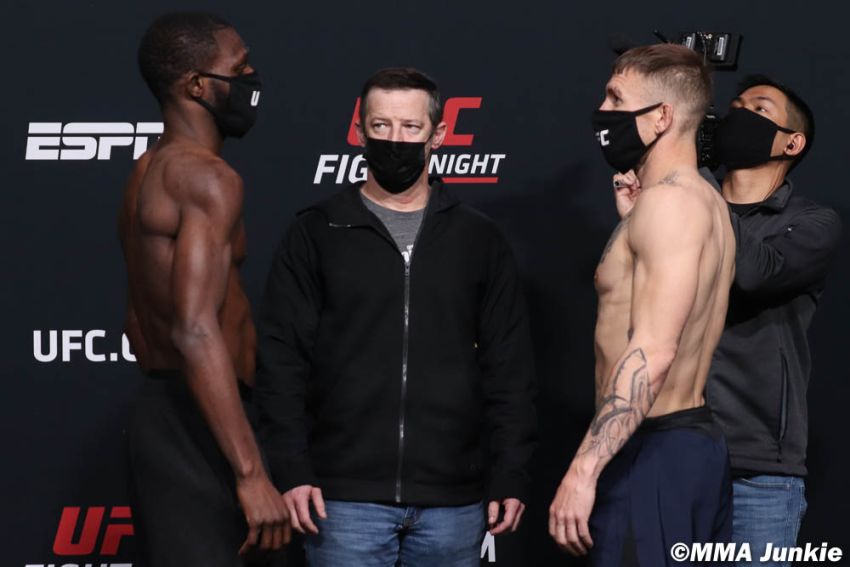 Видео боя Монтел Джексон - Джесси Стрейдер UFC on ESPN 21