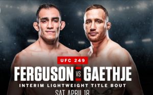 Ставки на UFC 249: Коэффициенты букмекеров на турнир Тони Фергюсон - Джастин Гэтжи