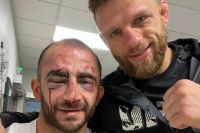 Келвин Каттар отметил стойкость Гиги Чикадзе: "Его шатало, но он так и не упал"