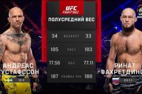 Видео боя Ринат Фахретдинов – Андреас Густафссон UFC Fight Night 258