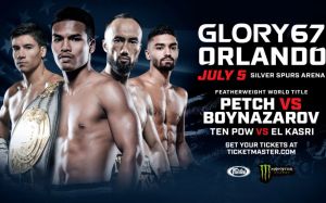 Прямая трансляция Glory 67: Петчпаномрунг Киатмукао - Анвар Бойназаров