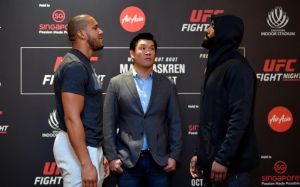 Видео боя Сирил Гэйн - Дон`Тэйл Майес UFC Fight Night 162