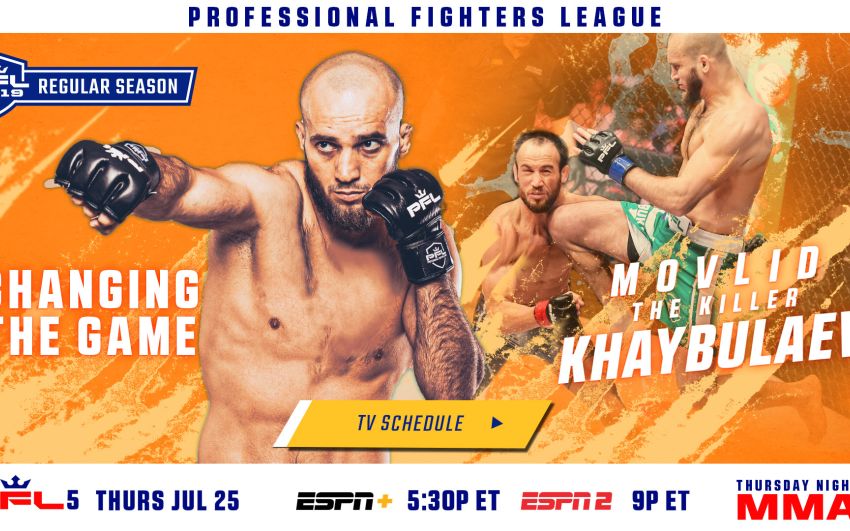 Прямая трансляция PFL 5: Крис Уэйд - Ахмед Алиев