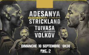 Результаты турнира UFC 293