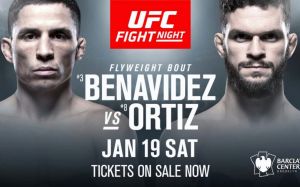 Поединок Джозеф Бенавидес - Дастин Ортиз официально утвержден на UFC on ESPN+ 1 