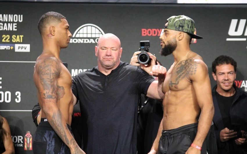 Видео боя Тревин Джайлс - Майкл Моралес UFC 270