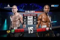 Видео боя Саймон Маркус - Алекс Перейра GLORY 58