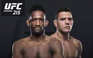 Видео боя Нил Магни - Рафаэл Дос Аньос UFC 215
