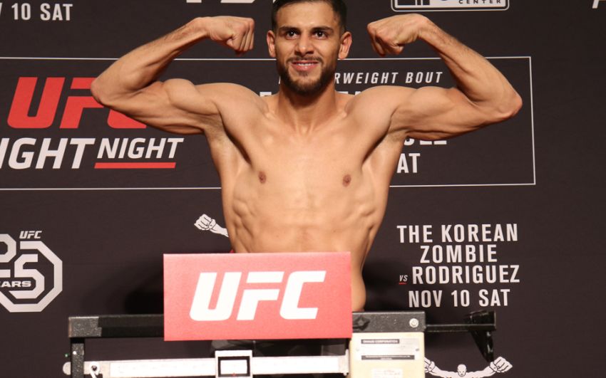 Результаты взвешивания турнира UFC Fight Night 159: Яир Родригес - Джереми Стивенс