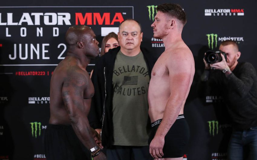 Видео боя Мелвин Манхуф - Кент Кауппинен Bellator London