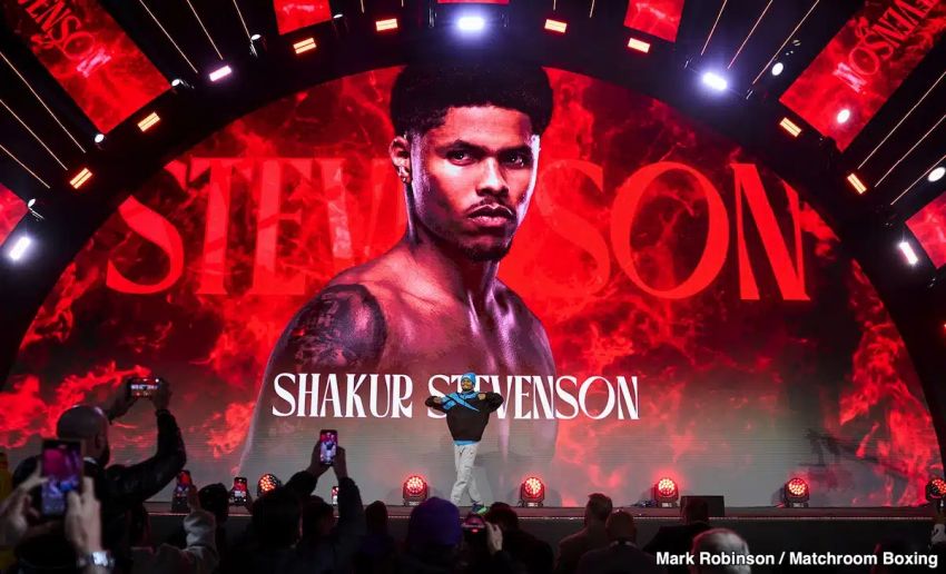 Шакур Стивенсон делится подробностями контракта с Matchroom Boxing: "Моим соперником должен стать…"