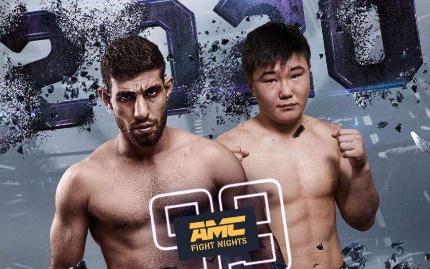 Видео боя Мухаммед Хейбати - Муратбек Касымбай AMC Fight Nights 99