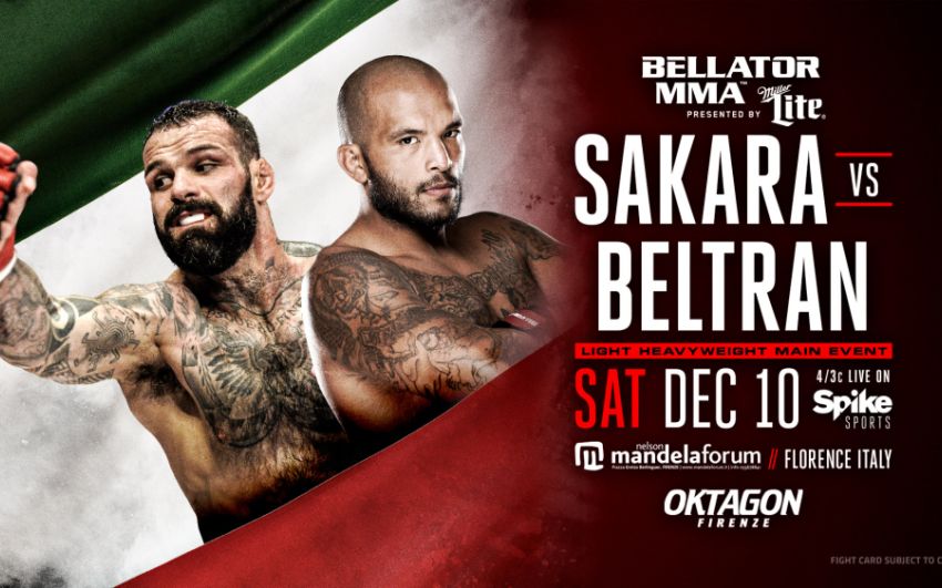 Прямая трансляция Bellator 168 Алессио Сакара - Джои Бельтран