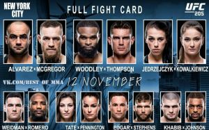 Выручка от продажи билетов на UFC 205 превысила $17 млн