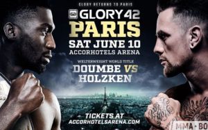 Прямая трансляция Glory 42 Седрик Думбе - Ники Хольцкен