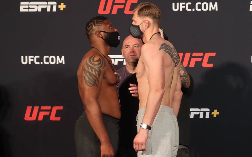 Видео боя Александр Волков - Кертис Блэйдс UFC on ESPN 11