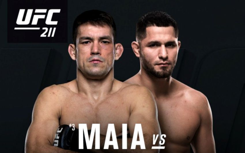 Видео боя Дэмиан Майя - Хорхе Масвидал UFC 211
