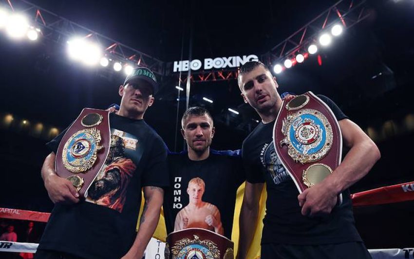 Александр Усик поддержит Александра Гвоздика и Василия Ломаченко в чемпионских поединках