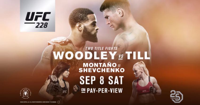 Битва взглядов участников турнира UFC 228: Тайрон Вудли - Даррен Тилл