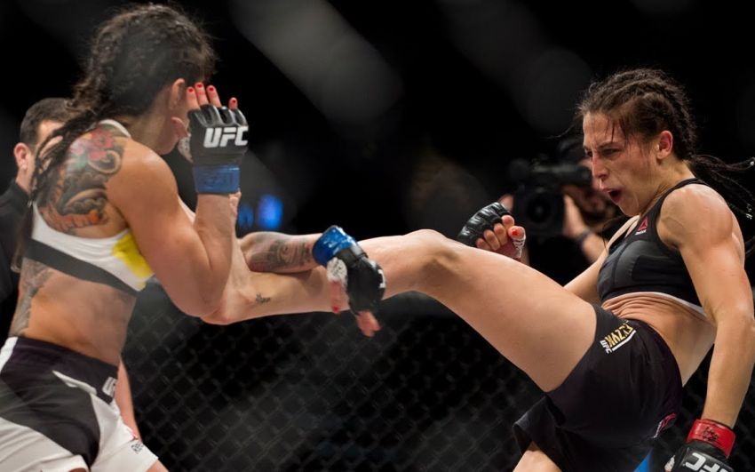 Видео боя Йоанна Енджейчик – Клаудия Гаделья 2 UFC The Ultimate Fighter 23 Finale