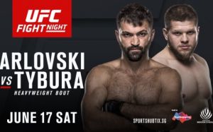 Видео боя Андрей Орловский - Марчин Тыбура UFC Fight Night 111