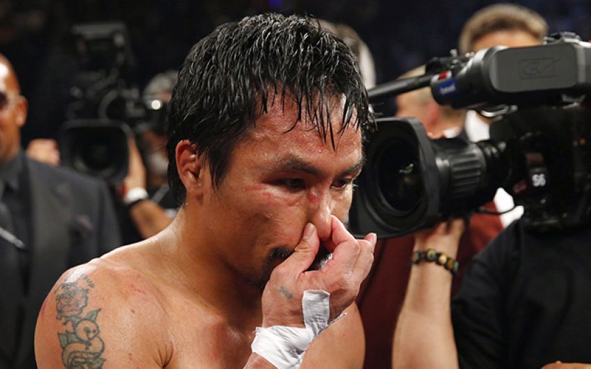 Статистика ударов в поединке Пакьяо-Хорн от Compubox