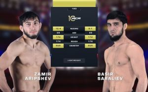 Видео боя Замир Арипшев – Басир Саралиев ACA 183