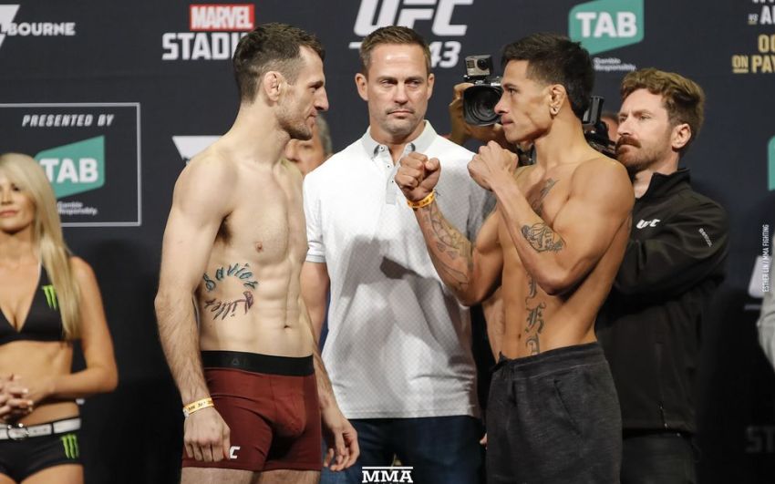 Видео боя Каллан Поттер - Маки Питоло UFC 243