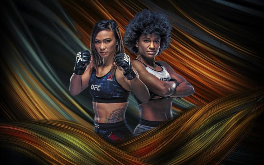 Где смотреть UFC Fight Night 177: Мишель Уотерсон - Анджела Хилл