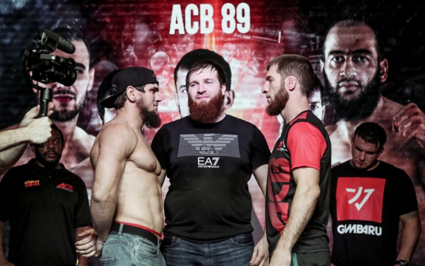 Результаты взвешивания ACB 89