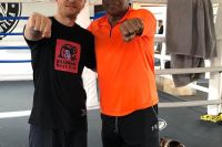 Джеймс Али Башир посетил зал Bupas Gym Андрея Ивичука