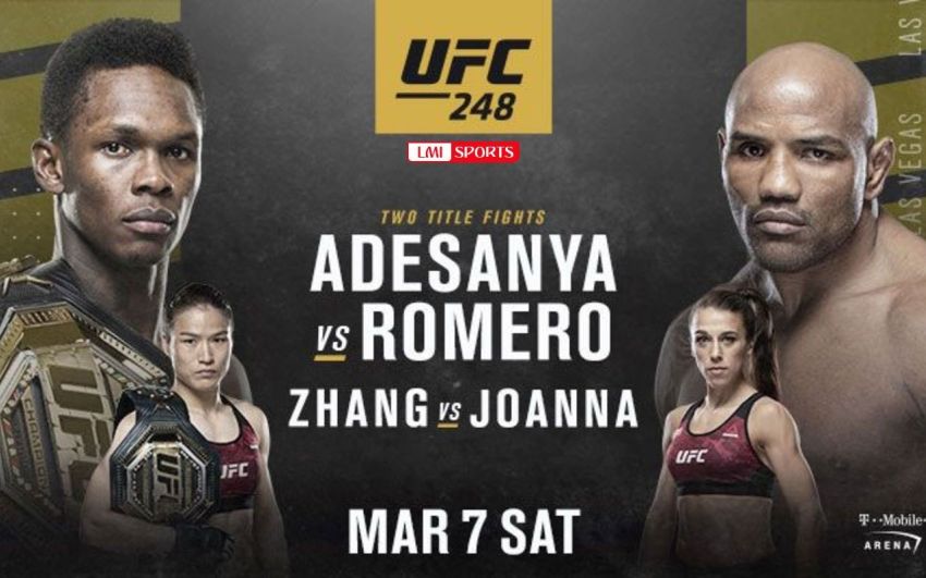 UFC 248 Исраэль Адесанья – Йоэль Ромеро. Смотреть онлайн прямой эфир