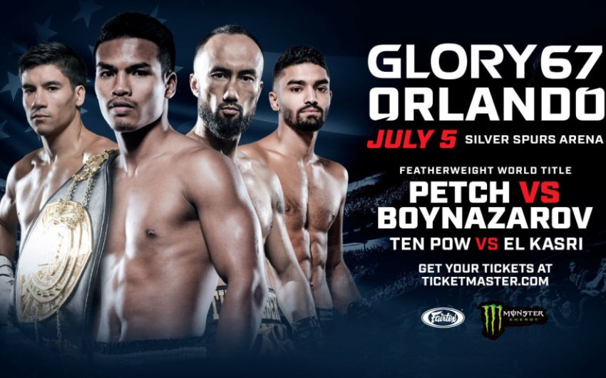 Прямая трансляция Glory 67: Петчпаномрунг Киатмукао - Анвар Бойназаров