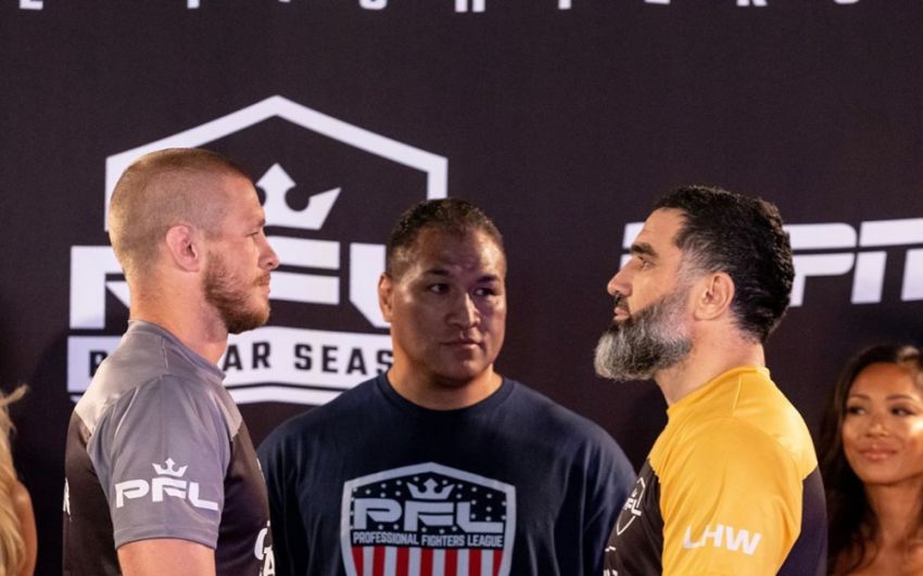 Видео боя Дэн Спон - Бозигит Атаев PFL 3: 2019